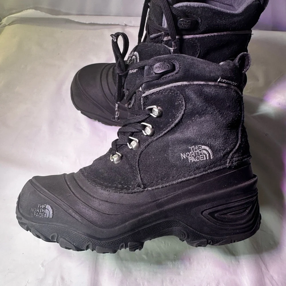 The North Face Black Insulated Boots